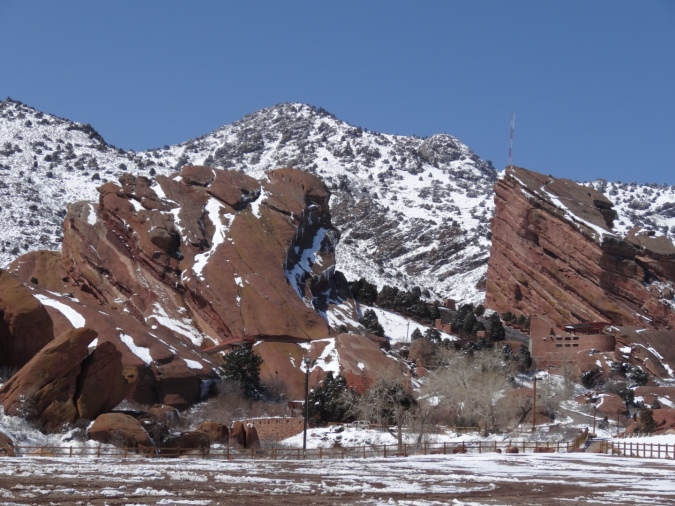Red Rocks, a Front Range landmark